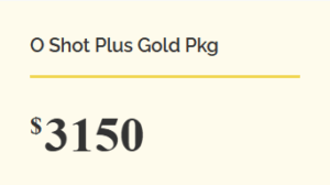 gold package - O-Shot Atlanta